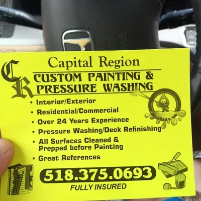 Capital Region Custom Painting/Pressure Washing