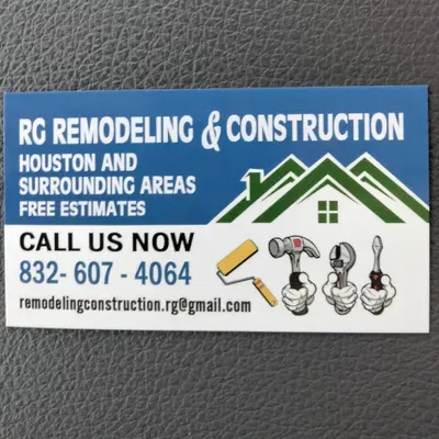 RG Remodeling & Construction
