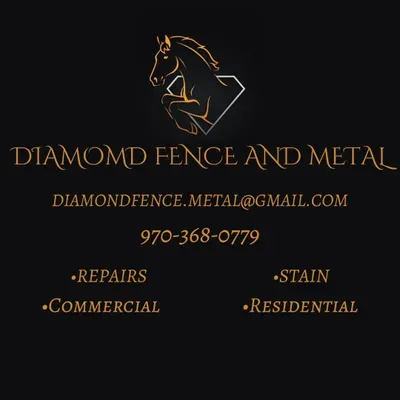 Diamond fence and metal