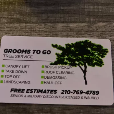 Grooms to go tree service