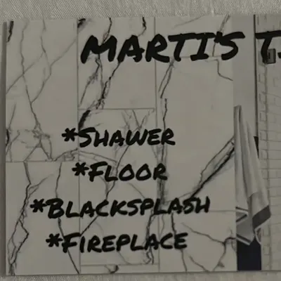 Martin’s tiles