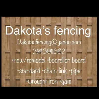 Dakota’s fencing