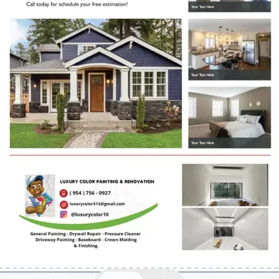 Luxury color painting and Renovation