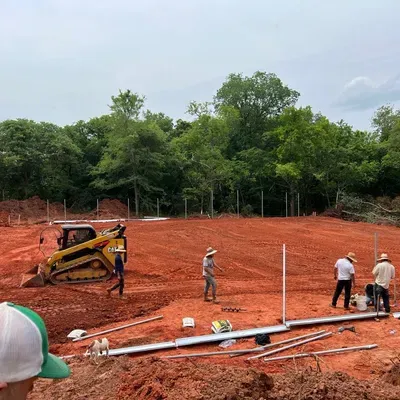 Kinsey dirt and fence