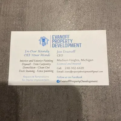 Evanoff Property Development