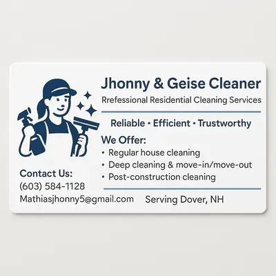 JHONNY & GEISE CLEANER