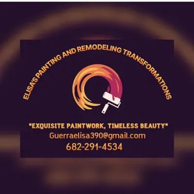 Elisa’s painting and remodeling
