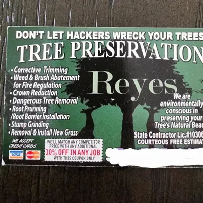 Reyes Tree Preservation