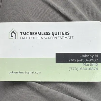 TMC Seamless Gutters