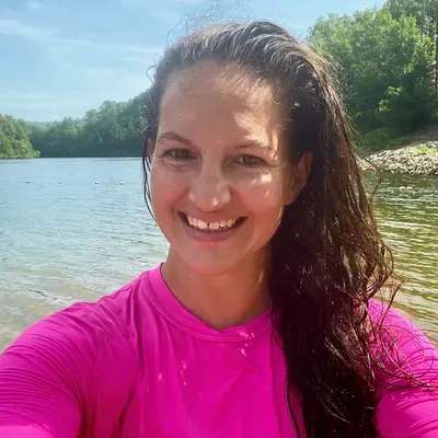 Hannah Seeley Swim Training