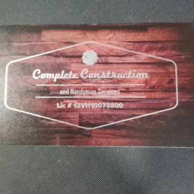 Complete Construction and Handyman Services