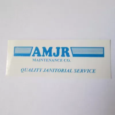 AMJR MAINTENANCE CO