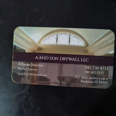 A and son drywall LLC