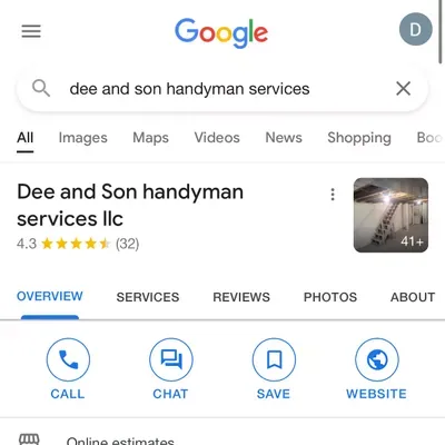 Dee & Son Handyman Services LLC