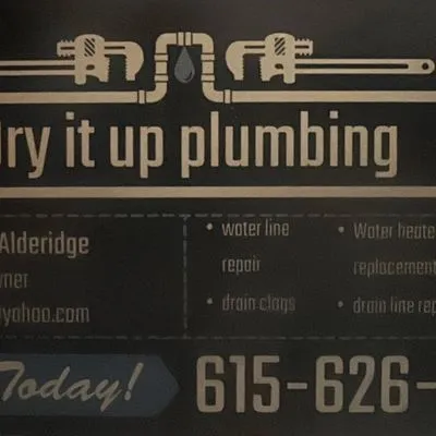 Dry it up plumbing
