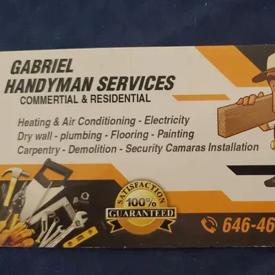Gabriel Handyman and construction worker