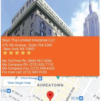 Skysthalimitedinterprise LLC