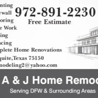A & J Home Remodeling. LLC