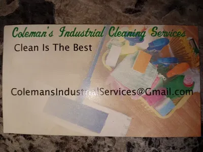 Coleman’s industrial cleaning service