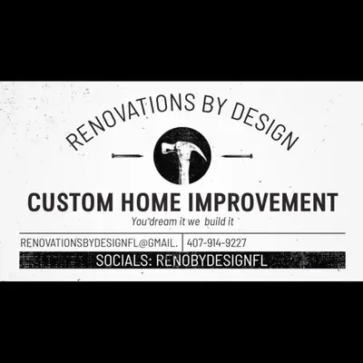 Renovations By Design
