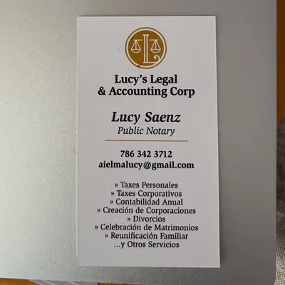 Lucy’s legal & Accounting Corp