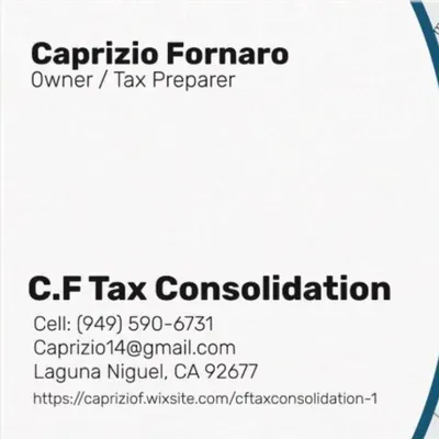C.F Tax Consolidation