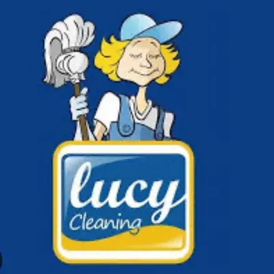 Lucy cleaning