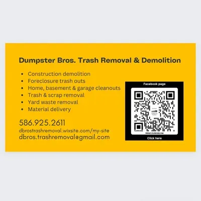 Dumpster Bros Trash Removal & Demolition