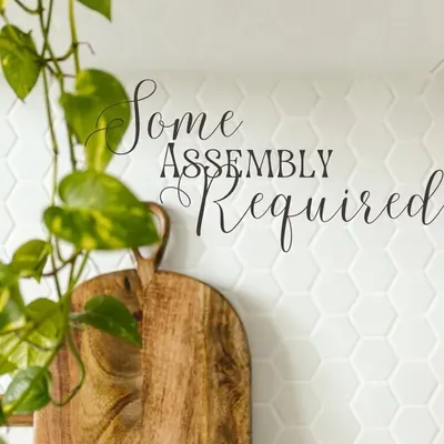 Some Assembly Required