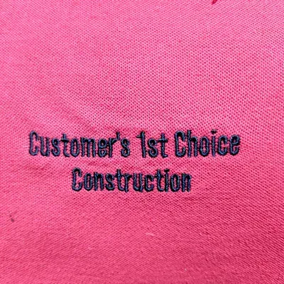 Customers 1st. Choice Construction