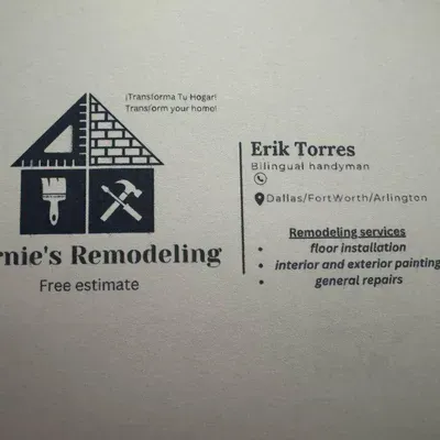 Ernies’s remodeling