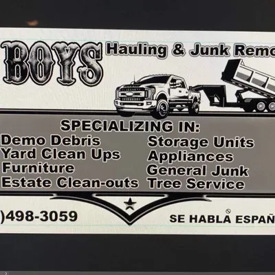 G-boyz junk removal and clean ups