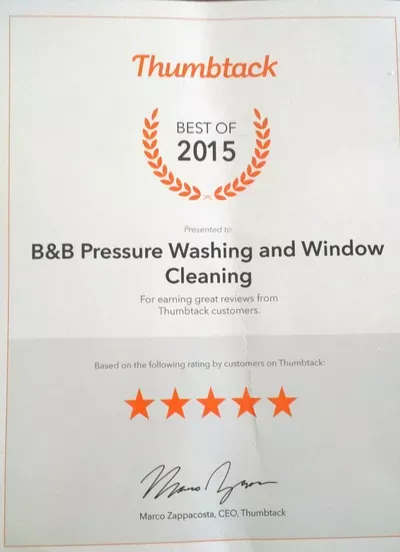 B&B Pressure Washing and Window Cleaning