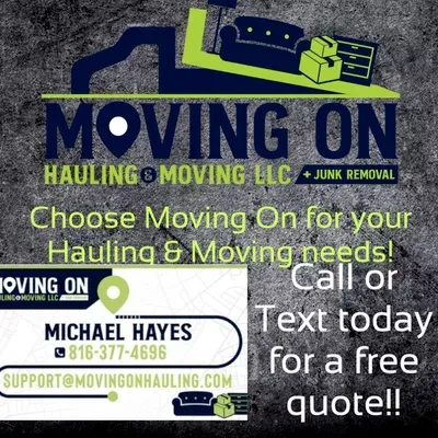 Moving On Hauling & Moving LLC
