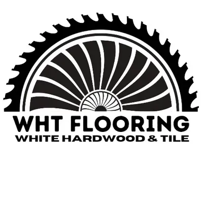 White Hardwood & Tile Flooring