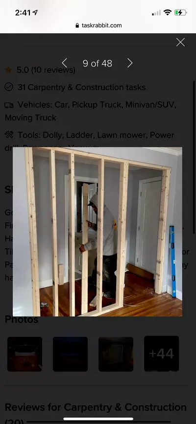 Helping Hand specialist / OSHA 10 certified