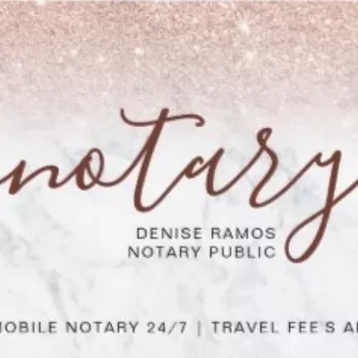 Denise 24/7 mobile notary
