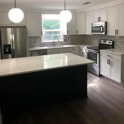 Cabinets & Floor installation