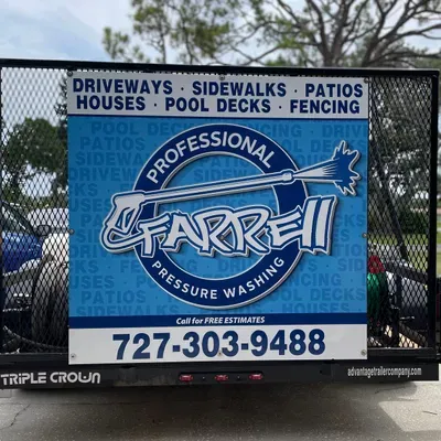 Farrell Professional pressure washing