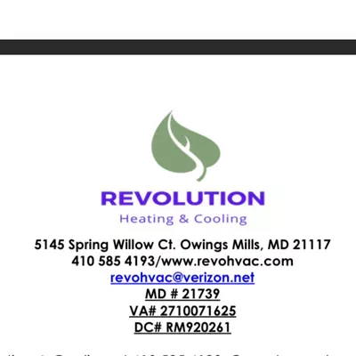 Revolution Heating and Cooling