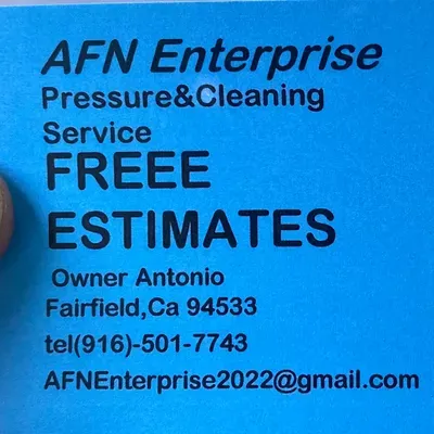 AFN ENTERPRISE pressure washing/cleaning services