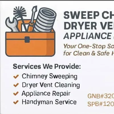 Sweep chimney dryer vent cleaning