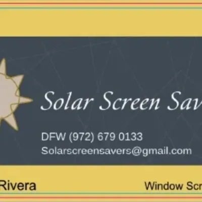 Solar Screen Savers