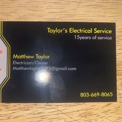 Taylor’s Electrical service