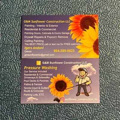 G&M Sunflower construction Llc