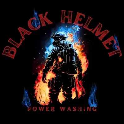 Black Helmet Power Washing