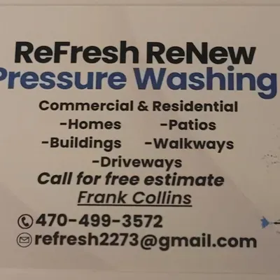 RefreshRenew Pressure Washing