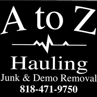 A to Z Hauling Junk, and Demo removal