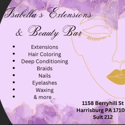 Isabella’s extension and beauty bar