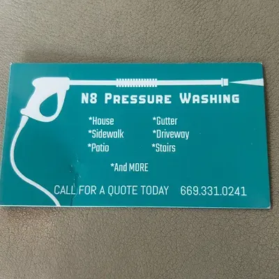 N8 pressure washing